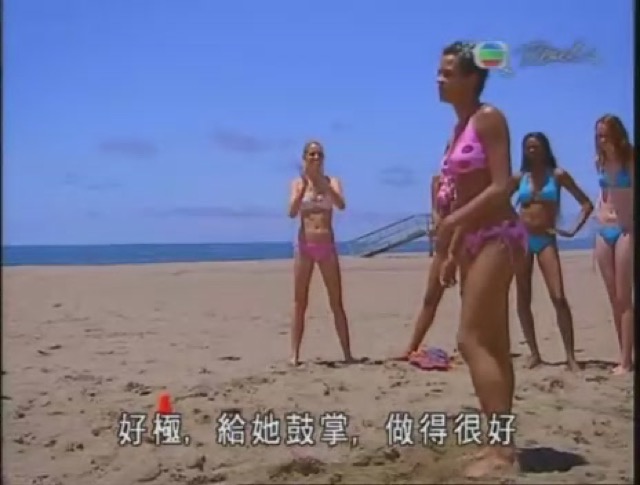 好極，給她鼓掌，做得很好