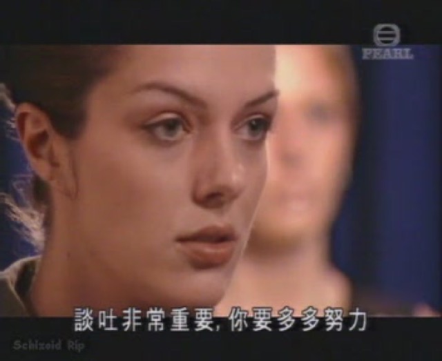 談吐非常重要，你要多多努力