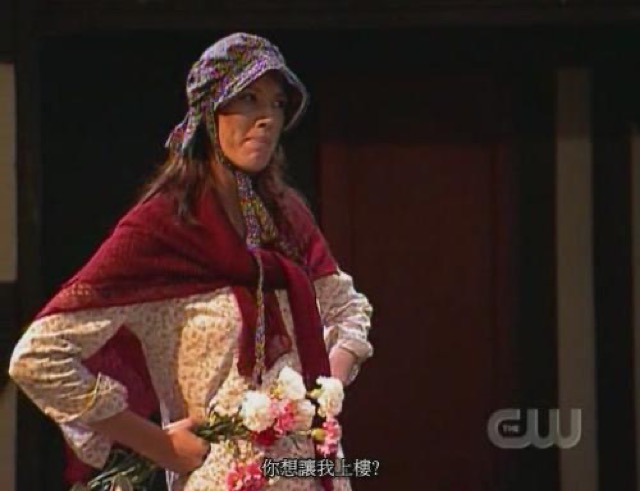 你想讓我上樓？