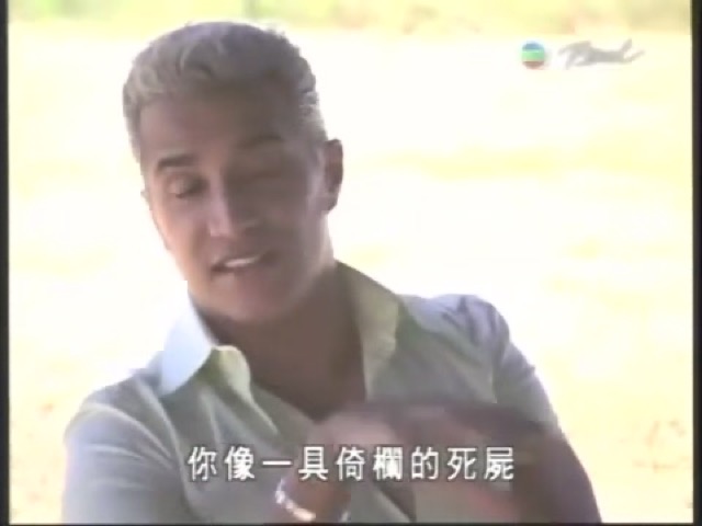 你像一具倚欄的死屍