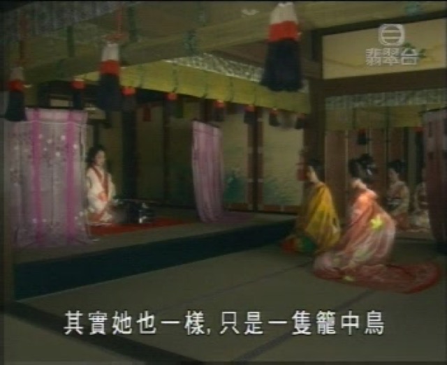 其實她也一樣，只是一隻籠中鳥