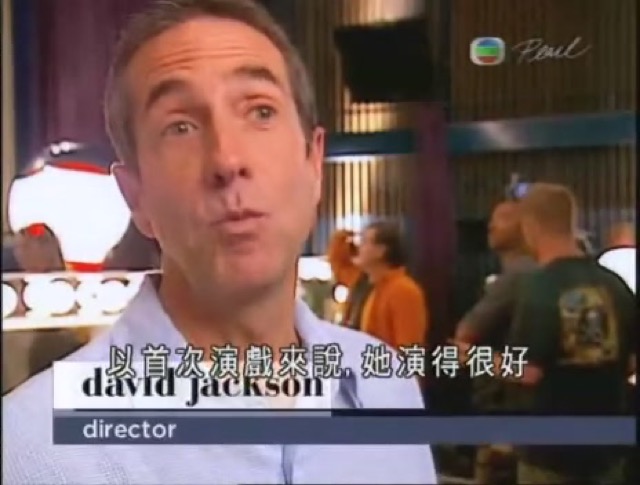 以首次演戲來說，她演得很好