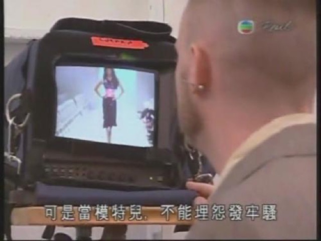 可是當模特兒，不能埋怨發牢騷