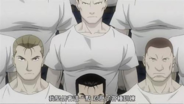 我堅信著這一點　忍受了各種訓練