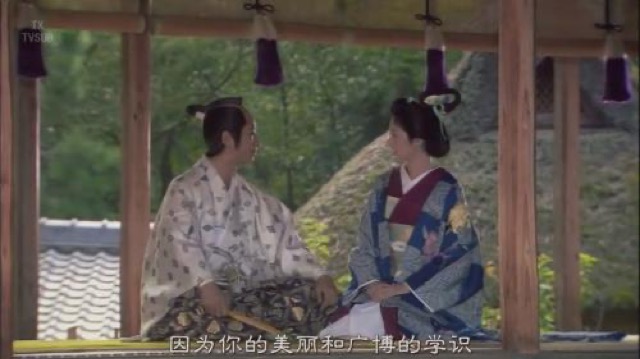 因為你的美麗和廣博的學識