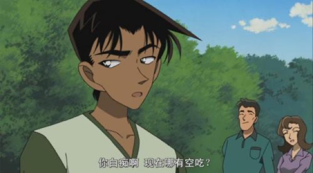 你白痴啊　現在哪有空吃？