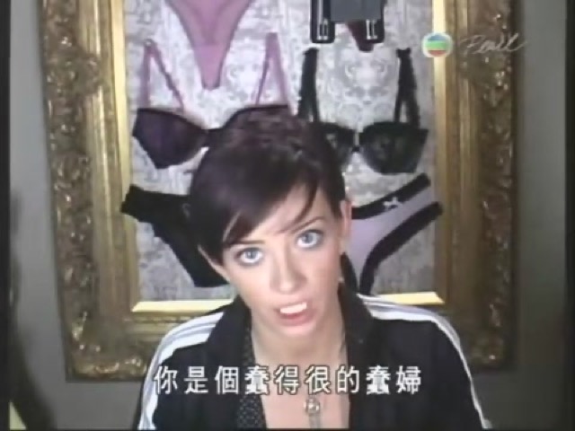 你是個蠢得很的蠢婦