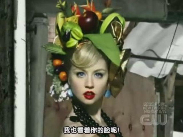 我也看著你的臉呢！