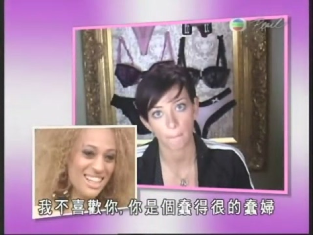 我不喜歡你，你是個蠢得很的蠢婦