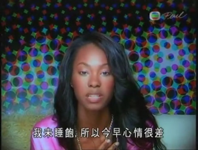 我未睡飽，所以今早心情很差