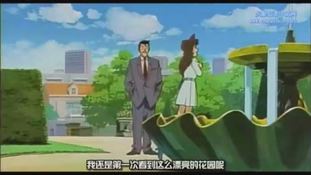 我還是第一次看到這麼漂亮的花園呢