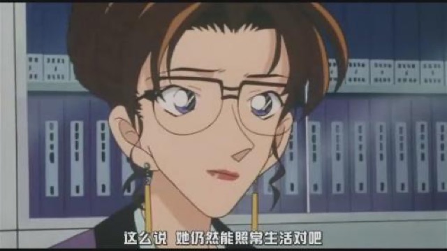 這麼說　她仍然能照常生活對吧