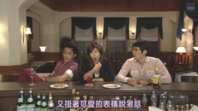 又掛著可愛的表情說狠話