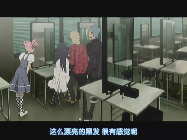 這麼漂亮的黑髮　很有感覺呢