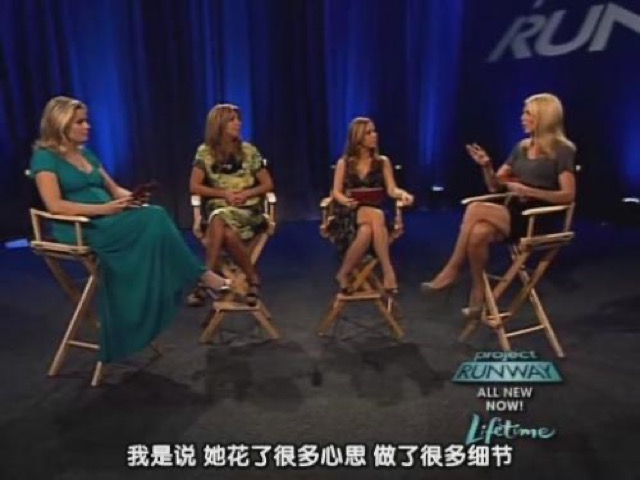 我是說　她花了很多心思　做了很多細節