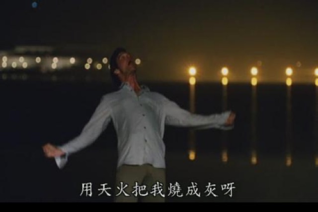 用天火把我燒成灰呀