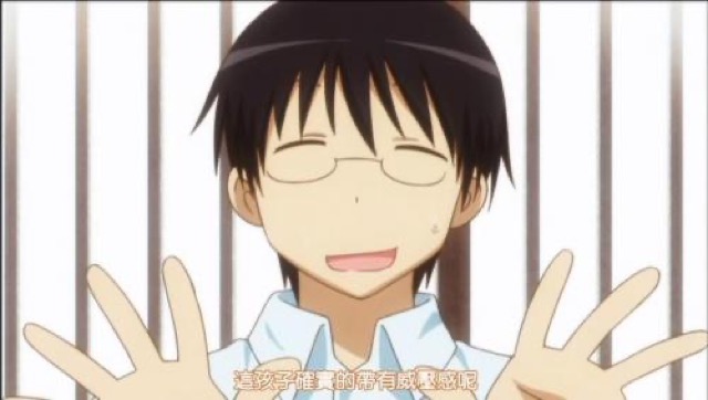 這孩子確實的帶有威壓感呢