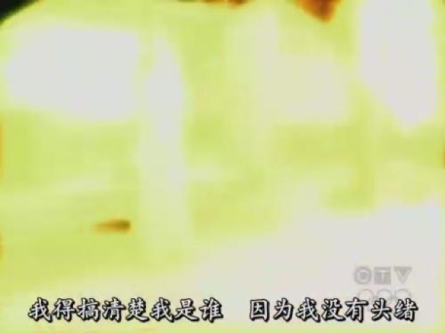 我得搞清楚我是誰　因為我沒有頭緒