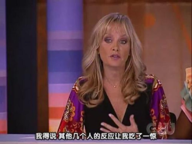 我得說　其他幾個人的反應讓我吃了一驚