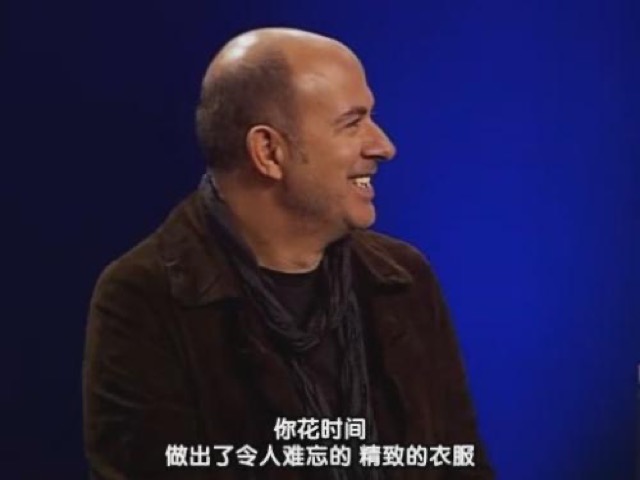 你花時間做出了令人難忘的　精緻的衣服