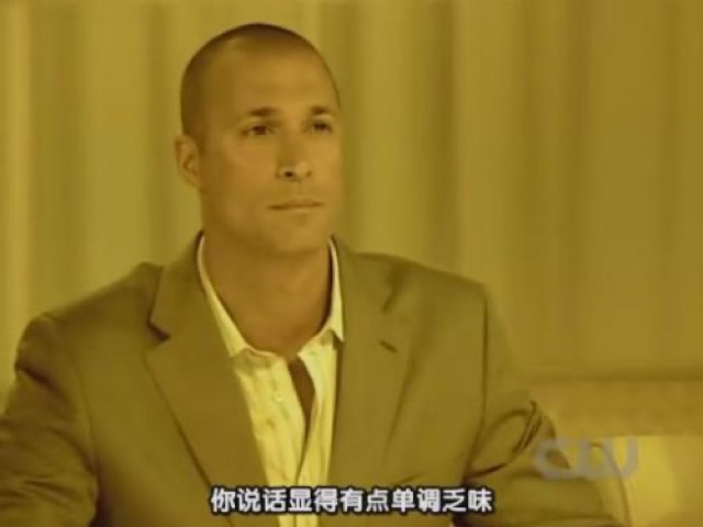 你說話顯得有點單調乏味