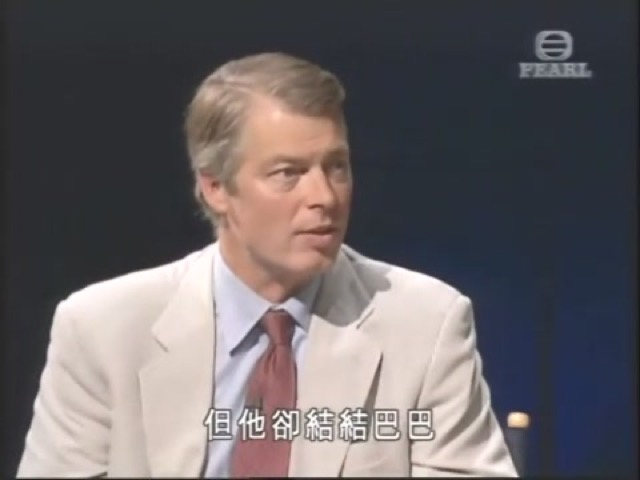 但他卻結結巴巴