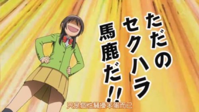 只是個性騷擾笨蛋而已