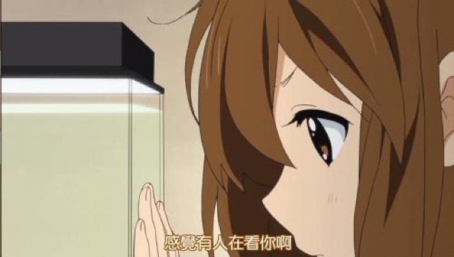 感覺有人在看你啊