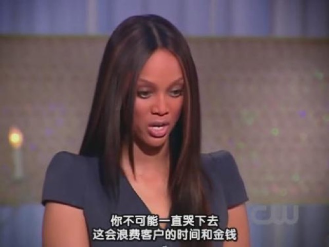 你不可能一直哭下去　這會浪費客戶的時間和金錢