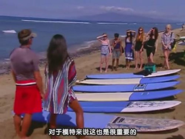 對於模特來說這也是很重要的