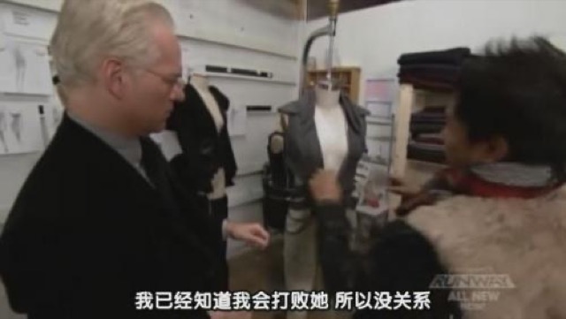 我已經知道我會打敗她　所以沒關係