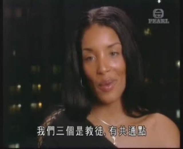 我們三個是教徒，有共通點