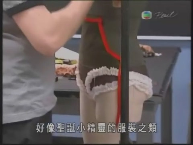 好像聖誕小精靈的服裝之類