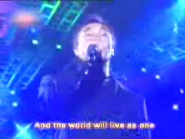 And　the　world　will　live　as　one