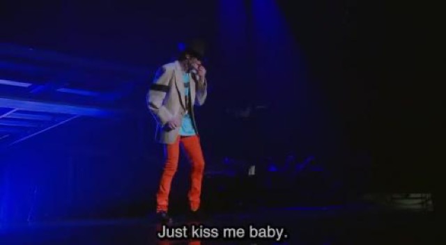 Just　kiss　me　baby.