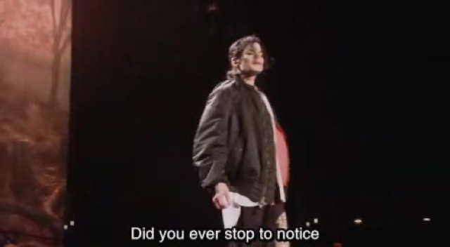 Did　you　ever　stop　to　notice