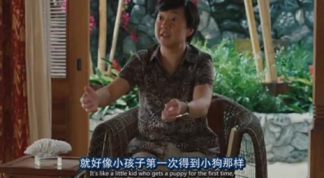 就好像小孩子第一次得到小狗那樣