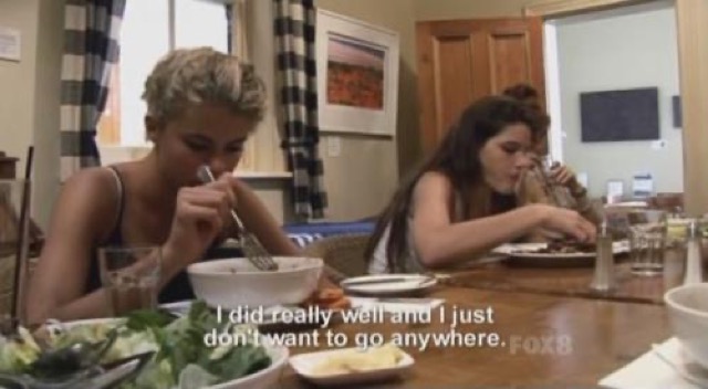 I　did　really　well　and　I　just　don't　want　to　go　anywhere