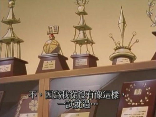 不，因為我從沒有像這樣，一試就過…