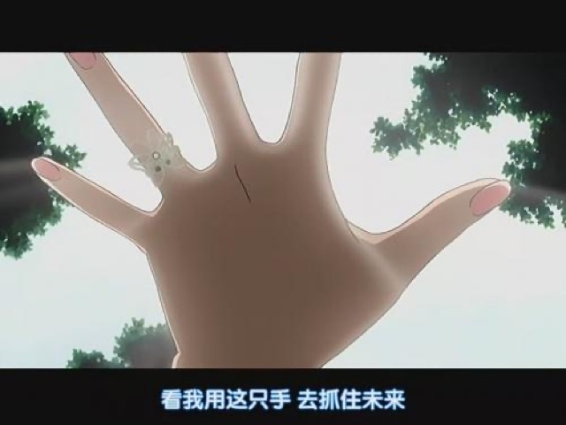 看我用這隻手　去抓住未來