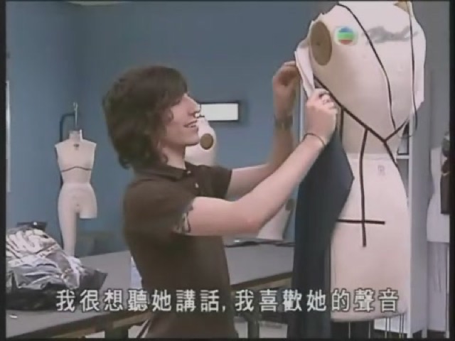 我很想聽她講話，我喜歡她的聲音